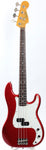 1982 Fender Precision Bass 62 Reissue candy apple red