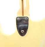 1974 Fender Stratocaster olympic white