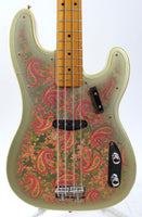 2000 Fender Precision Bass 51 Reissue gold paisley