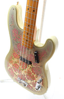 2000 Fender Precision Bass 51 Reissue gold paisley
