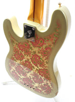 2000 Fender Precision Bass 51 Reissue gold paisley