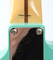 1997 Squier Vista Series Venus surf green