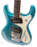 1990s Mosrite The Ventures MK1 Short Scale blue metallic