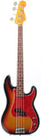 1998 Fender Precision Bass 62 reissue sunburst