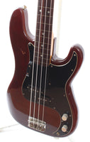 1978 Fender Precision Bass fretless wine red