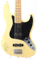 1974 Fender Jazz Bass olympic white