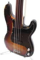 1976 Fender Precision Bass fretless sunburst