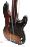 1976 Fender Precision Bass fretless sunburst