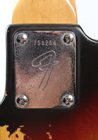 1976 Fender Precision Bass fretless sunburst
