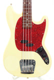 1998 Fender Mustang Bass vintage white
