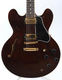 2001 Gibson ES-335 Dot trans brown gold hardware