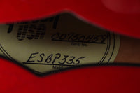 2000 Gibson ES-335 black binding ebony fretboard cherry red