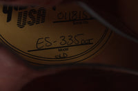 2001 Gibson ES-335 Dot trans brown gold hardware
