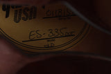2001 Gibson ES-335 Dot trans brown gold hardware