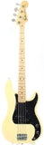 1974 Fender Precision Bass olympic white