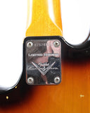 2012 Fender Custom Shop LTD Duo Tone 60s Jazz Bass Fretless sunburst