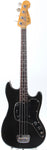 1977 Fender Musicmaster Bass black