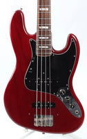 1978 Fender Jazz Bass wine red