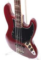 1978 Fender Jazz Bass wine red