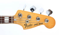 1978 Fender Jazz Bass wine red