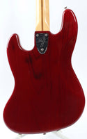 1978 Fender Jazz Bass wine red