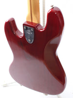 1978 Fender Jazz Bass wine red