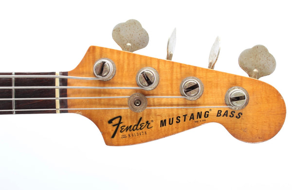 Vintage Fender Mustang 78 Electric Guitar - Walnut - Used