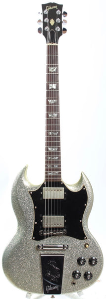 1970 Gibson SG Standard silver sparkle