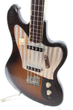 1960s Teisco NB-4 EB-200 sunburst