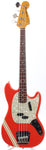 1998 Fender Mustang Bass competition fiesta red