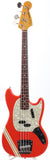 1998 Fender Mustang Bass competition fiesta red