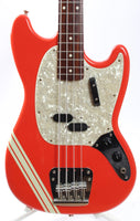 1998 Fender Mustang Bass competition fiesta red