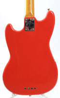 1998 Fender Mustang Bass competition fiesta red