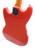1998 Fender Mustang Bass competition fiesta red