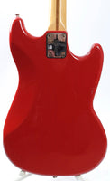 1978 Fender Mustang Lefty morocco red