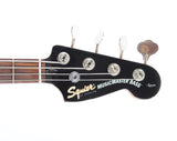 1997 Squier Vista Series Musicmaster Bass black