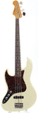 1988 Fender Jazz Bass 62 Reissue Lefty vintage white