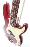 2007 Fender Precision Bass Highway One crimson red transparent