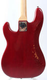 2007 Fender Precision Bass Highway One crimson red transparent