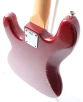 2007 Fender Precision Bass Highway One crimson red transparent
