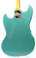 2007 Fender Mustang Bass competition ocean turquoise metallic