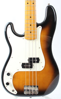 1989 Fender Precision Bass 57 Reissue Lefty sunburst