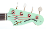 1997 Squier Musicmaster Bass sonic blue