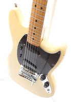 1977 Fender Mustang olympic white