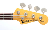 1997 Fender Precision Bass '70 Reissue vintage white