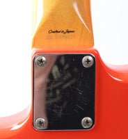 1996 Fender Stratocaster 62 Reissue fiesta red