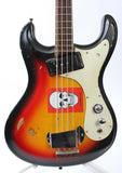 1966 Mosrite The Ventures Bass sunburst