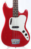 1975 Fender Musicmaster Bass red