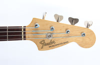 1975 Fender Musicmaster Bass red