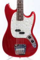 2004 Fender Mustang Bass, candy apple red